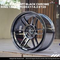 Gambar Velg Mobil YUSTA RPT BLACK CHROME Ring 18x9.5 5x114.3 ET20 dari Hidayah Ban Banda Aceh undefined 3 Tokopedia