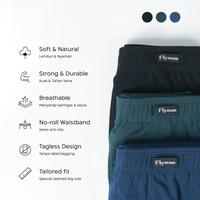 Gambar [ Js ] Flyman Boxer Pria Big Size Tencel Celana Dalam Laki Jumbo Ukuran Besar Terbaru - XXXL, Navy dari Babe Hoki undefined 5 Tokopedia