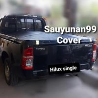 Gambar TERPAL COVER BAK TUTUP MOBIL HILUX SINGLE CABIN - Hijau Premium, Tali didalam dari DevranDewa undefined 5 Tokopedia