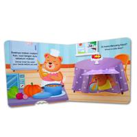 Gambar Buku Interaktif Good Habits AKU BISA MAKAN SENDIRI (Bahasa Indonesia & Inggris) dengan fitur interaktif Tarik-Dorong, Buka-Tutup, Geser! dari Read Play Fun undefined 2 Tokopedia