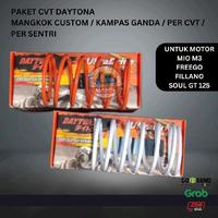 Gambar PAKET CVT DAYTONA MANGKOK MSL KAMPAS GANDA DAYTONA PER SENTRIK DAYTONA PER CVT DAYTONA MIO M3 / FREEGO / FILLANO / SOUL GT 125 - PAKET 1000RPM dari ClassicStore409 undefined 4 Tokopedia