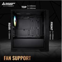 Gambar CASING PC GAMING PARADOX TAIGA BLACK 1 FAN dari Makassar xtream computer undefined 5 Tokopedia