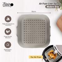 Gambar STEIN Alas Air Fryer Persegi - Bulat / Air Fryer Liner Square - Round - SQUARE Grey dari Xtive Electronic undefined 3 Tokopedia