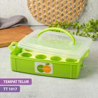 Gambar Golden Sunkist TT 1017 Kotak Tempat Telur Wadah Telor Egg Holder Isi 12 Dengan Tutup Dan Handle Plastik dari MagicSun undefined 1 Tokopedia
