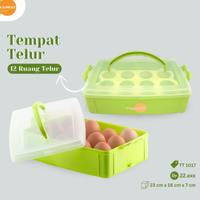 Gambar Golden Sunkist TT 1017 Kotak Tempat Telur Wadah Telor Egg Holder Isi 12 Dengan Tutup Dan Handle Plastik dari MagicSun undefined 3 Tokopedia