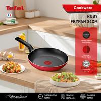 Gambar Tefal Ruby Pan / Wajan Anti Lengket / Penggorengan / Frypan Wokpan - Frypan 24cm dari Homeland Store undefined 1 Tokopedia