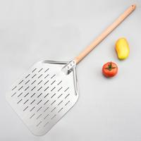 Gambar 12” Sekop Pizza Dengan Gagang Kayu / Spatula Pemindahan Pizza / Stainless Pizza Peel dari Momen Hati undefined 2 Tokopedia