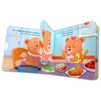 Gambar Buku Interaktif Good Habits AKU BISA MAKAN SENDIRI (Bahasa Indonesia & Inggris) dengan fitur interaktif Tarik-Dorong, Buka-Tutup, Geser! dari Read Play Fun undefined 4 Tokopedia