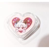 Gambar lnds merch | Love and deep space pin heart shape | zayne caleb sylus rafayel xavier - sylus heart dari Au rei undefined 4 Tokopedia