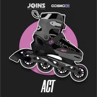 Gambar Sepatu Roda Anak Inline Skate Cosmo Id Act Black Pink - M 3437 dari Rabica Online Store undefined 1 Tokopedia