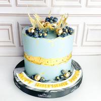 Gambar Kue Ulang Tahun/Birthday Cake/Kue Ultah Tema Blueberry/Blueberry Cake dari Libra Cake undefined 3 Tokopedia