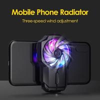 Gambar Memo FL05 LED RGB Mobile Phone Cooler Gaming 700mah Kipas Pendingin HP Cooling fan Rechargeable Battery TPU Plastik Black Angin Unit Baru / Segel - BLACK dari Xpert Gaming undefined 3 Tokopedia