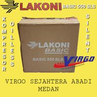 Gambar BASIC550SLS KOMPRESOR UDARA KOMPRESSOR COMPRESOR ANGIN LISTRIK OILESS SILENT 0.75HP 10 LITER 550W LAKONI BASIC 550 SLS SL SERIES dari VIRGO SEJAHTERA ABADI undefined 5 Tokopedia