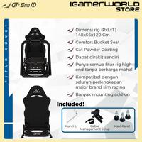 Gambar GT Sim ID LMP2 MK4 Racing Rig Cockpit Racing Simulator - ONLY RIG dari Igamerworld Surabaya undefined 2 Tokopedia