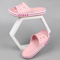 Gambar Crocs Sandal Pria Dan Wanita Anti Air Crocs Bayaband Slide Baya Band Slide Original Sendal Slop Pria Wanita - Navy, M4 dari sepasaang undefined 2 Tokopedia