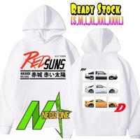 Gambar Hoodie Jumper Anime Jepang Initial D Drift Akagi Red Suns Design Keren (Bisa Pilih Warna Dan Size) Terbaru Terlaris Terbaik - Hitam, S dari MasonGrafity undefined 1 Tokopedia