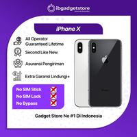 Gambar IPHONE X 64GB DAN 256GB SECOND LIKE NEW - Black, 64 gb dari Ibgadgetstore undefined 1 Tokopedia