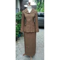 Gambar Blezer Kheki Tua Wanita Seragam PDH,ASN,GURU,Seragam Pemda Aceh Baju Dinas Pemda Gelap Wanita Seragam WASKAT Pakaian Kerja Coklat Tua ASN Wanita Baju Dinas Pemda Aceh Kheki Tua dari DISTRIVAL undefined 2 Tokopedia