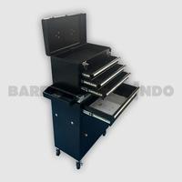 Gambar TROLLEY BARBER HITAM JS - C004 TROLI SUSUN ALAT CUKUR RAMBUT BARBER DENGAN RODA dari Barbersupplyindo undefined 2 Tokopedia