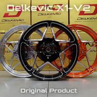 Gambar Velg Racing Palang Bintang Delkevic DND X1 V2 CNC 185 215 ring 14 Vario 110 CW 125 KZR Led 150 New Old 160 CBS ABS Beat FI Karbu Pop Street Deluxe Scoopy Genio Spacy Mio M3 Sporty Smile Soul Fino J Xeon Xride 125 Original PNP - Hitam, V110/Beat/Scopy dari NewstarShopp undefined 5 Tokopedia