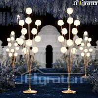 Gambar Standing Lamp Pernikahan Dekorasi ( 2 Pcs Cabang 11) Lampu Bunga Dekorasi Pelaminan Dan Home Decor Wedding Event Mewah/Lampu Berdiri/Lampu Wedding Led Kualitas/Lampu Hias Led Dekorasi Lamaran Pernikahan 150cm FIGH - Kerang-2pcs, Garansi 3 bulan dari anekalighti undefined 1 Tokopedia