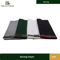 Gambar SARUNG GOYOR TENUN MOTIF TANPA TUMPAL, BAHAN PREMIUM TEBAL - Merah dari Alittihad_official undefined 1 Tokopedia