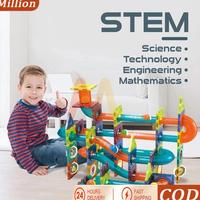 Gambar Dengan Cahaya / Mainan Edukasi Magnetic Tiles Marble Light Marble Run Block Diy Magnatiles Magnetic Blocks - 166pcs dari Comander Shop undefined 1 Tokopedia