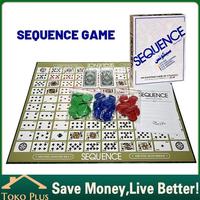 Gambar Sequence Board Game Playing An Exciting Card Games of Strategy - Sequence Boardgame Card Game Mainan Kartu Challenge Educational play - Sequence dari TOKO BINTANG UTAMA2 undefined 4 Tokopedia