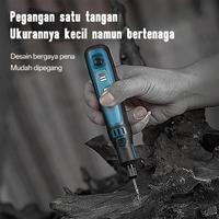 Gambar SOARFLY Mini Grinder Set USB Pena Penggiling Listrik Nirkabel  - Alat Rotary untuk Pengukir & Poles 3 Speed 15000RPM - Basic Set  dari Soarfly Outdoors undefined 5 Tokopedia