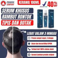 Gambar OBAT PENYUBUR RAMBUT KERANIQ ASLI 100% ORIGINAL HAIR SERUM PENUMBUH RAMBUT BOTAK RONTOK TIPIS PRIA WANITA CEPAT PALING AMPUH ISI 100ML TERMURAH - KERANITY, BELI dari TOKO JAYA LESTARI0 undefined 1 Tokopedia