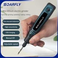 Gambar SOARFLY Mini Grinder Set USB Pena Penggiling Listrik Nirkabel  - Alat Rotary untuk Pengukir & Poles 3 Speed 15000RPM - Basic Set  dari Soarfly Outdoors undefined 1 Tokopedia