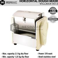 Gambar Mesin Pengaduk Adonan Mie Cireng Cilok Adonan Padat Berat Horizontal Dough Mixer Willman dari Toko Ar Nuke undefined 1 Tokopedia