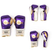 Gambar Sarung tinju New Sporting Training gloves 2/b Laces boxing gloves - Purple turquoise, 16 oz dari Jakarta Boxing INA undefined 5 Tokopedia