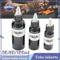 Gambar 30ml 60ml 120ml Tinta Tato Dynamic Hitam Black Ink Tattoo Tato Pigmen Tinta - 30ml dari bandar accessories2 undefined 1 Tokopedia