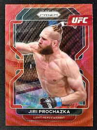 Gambar Kartu 2022 Prizm UFC - Jiri Prochazka Ruby Wave Prizm dari Kartel Kartu undefined 1 Tokopedia