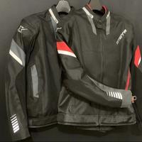 Gambar jaket racing/jaket motor touring X-TERRA full protector - hitam merah, XS dari DISTRIX CLOTHING undefined 2 Tokopedia