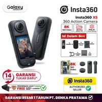 Gambar Insta360 X5 8K Action Camera 360 AI Insta 360 X 5 A.I Garansi Resmi dari Galaxy Camera Depok Detos undefined 1 Tokopedia