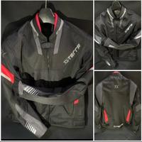 Gambar jaket racing/jaket motor touring X-TERRA full protector - hitam merah, XS dari DISTRIX CLOTHING undefined 1 Tokopedia