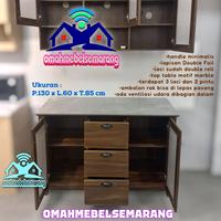 Gambar Kitchen set bawah 2 pintu 3 laci ADEL lemari rak dapur buffet drawer minimalis modern dari omahmebelsemarang undefined 4 Tokopedia