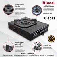 Gambar Kompor gas 1 tungku Rinnai RI 201 S - KOMPOR SAJA dari RUMAH RUPA STORE 77 undefined 2 Tokopedia
