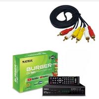 Gambar Kabel rca set top box MATRIX BURGER ke tv kabel rca stb matrix Apple burger Hijau DVB T2 dari sojo cah angon undefined 1 Tokopedia