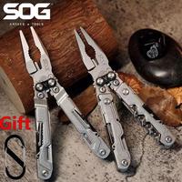 Gambar SOG PP1001 Mini Multi Function Tool Pliers Folding Pliers Outdoor Camping EDC Equipment Maintenance Folding Knife dari Healist undefined 1 Tokopedia