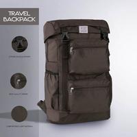 Gambar Tas Ransel Traveling Backpack Pria Murah 612 - Biru dari Justrue Store undefined 3 Tokopedia