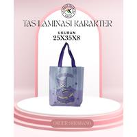 Gambar Tas Souvenir Anak Goodie Bag Motif Ulang Tahun Birthday  / Tas Box Laminasi / Lusinan - Ungu dari KHANZA WIJAYA ABADI undefined 5 Tokopedia