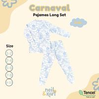 Gambar Neil & Karl - Carnaval Long Pyjamas Set / Setelan Baju Panjang TENCEL - 9-10Y dari Alat Bunda undefined 1 Tokopedia
