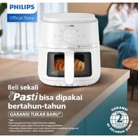 Gambar AIR FRYER PHILIPS NA220 TRANSPARAN BEST CHOICE 4,2LITER AIR FRYER MULTIFUNGSI DIGITAL LOW WATR 800W - Hitam dari EBC ELEKTRONIK undefined 4 Tokopedia