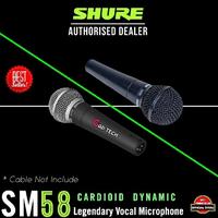 Gambar Shure SM58 / SM 58 Legendary Dynamic Vocal Microphone Original - GREY dari WD SHOP_1 undefined 1 Tokopedia