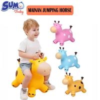 Gambar Mainan Kuda Kudaan Karet Jumping Animal Horse Mainan Anak Tunggang Kuda Sapi Rusa Karet Loncat Jungkat Jungkit - Dino (Random warna) dari Sumo Babyy undefined 1 Tokopedia