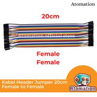 Gambar Kabel Jumper Header 20CM Cable Male-Male Female-Female per set 40 pcs Atomation - Male-Male dari atomation undefined 3 Tokopedia
