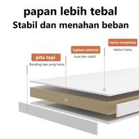 Gambar Lemari/lemari pakaian/lemari baju bayi/drawer ikea/lemari baju minimalis/lemari bayi /lemari kayu - White 3+3 Laci, Standar dari Rumah Coral undefined 4 Tokopedia